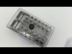 Caixa de fusíveis padrão de lâmina com barras de transmissão positivas e negativas - Caixa de fusíveis de 12 vias com bus negativo