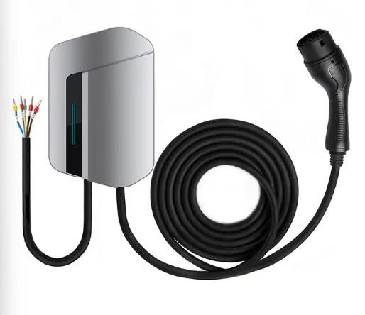 7kW Wallbox carregador de carro IEC 62196 TYPE2 Conector EV Smart APP carregador EV