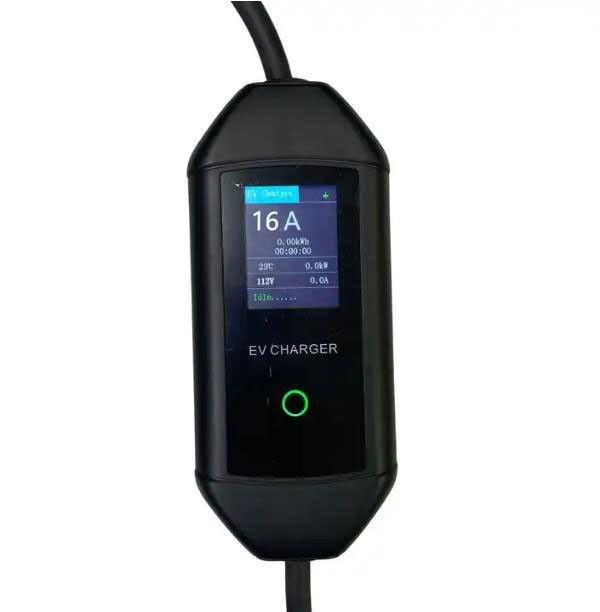 3.5KW 7KW Carregadores de veículos elétricos portáteis para uso doméstico Tipo 1 SAE J1772 Nível de proteção IP54