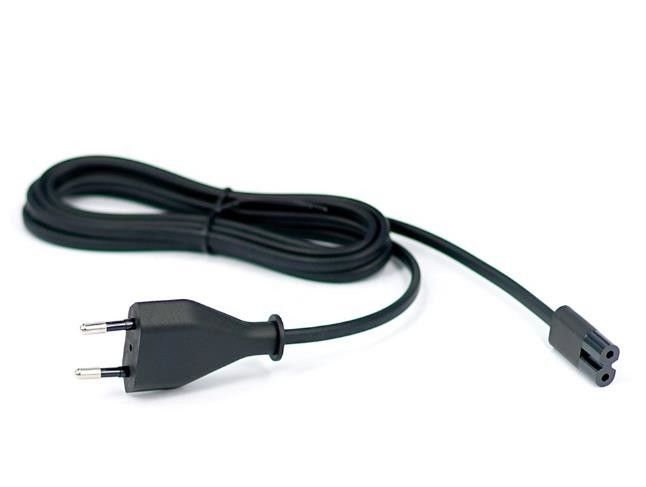 Cabo de alimentação preto América 1.5M cabo de alimentação para laptop de computador de 3 pinos