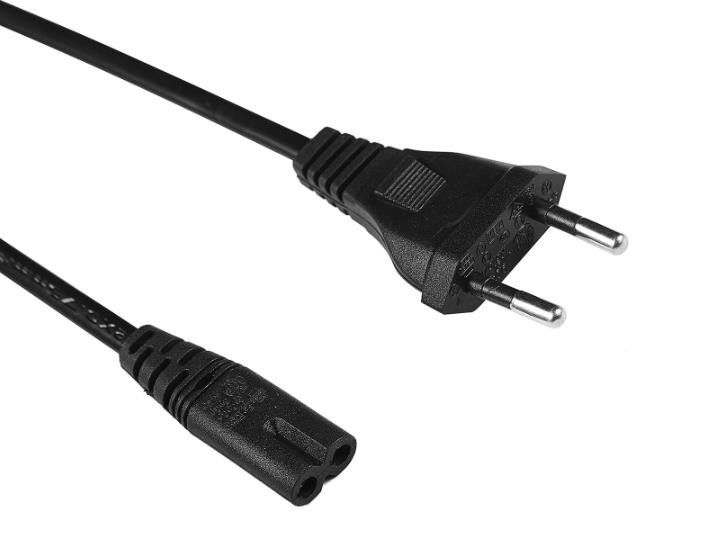 Cabo de alimentação preto América 1.5M cabo de alimentação para laptop de computador de 3 pinos