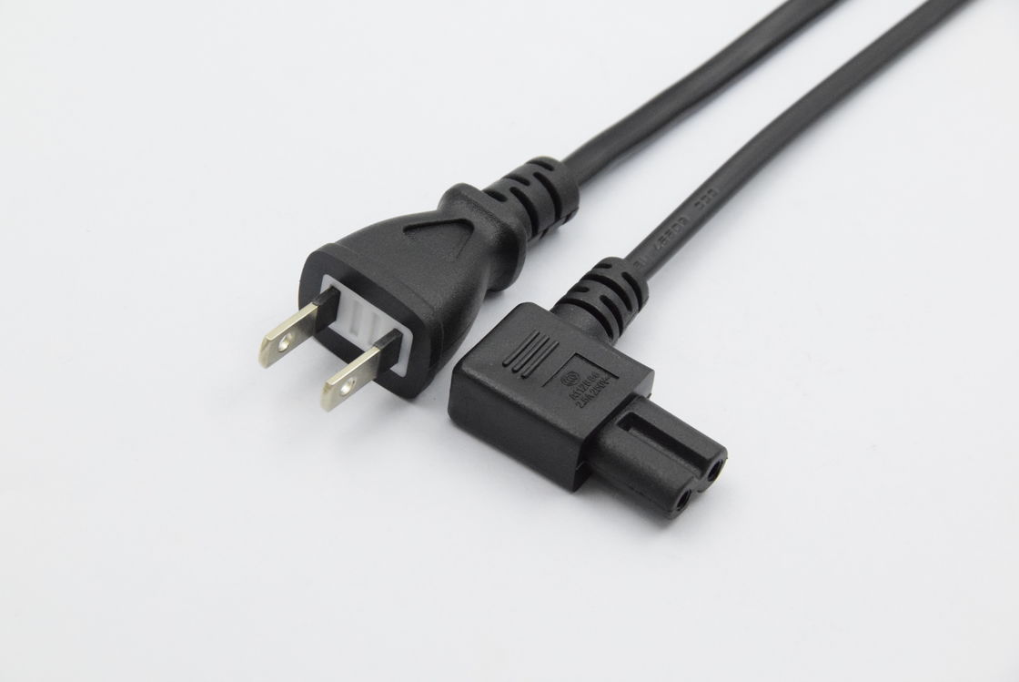PVC NEMA Japão Cabo de alimentação Tipo C13 18awg Cabo de alimentação de extensão