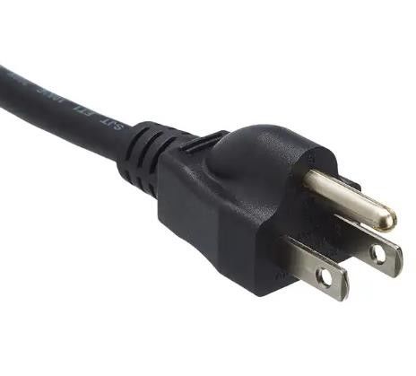 Cabos de alimentação 250V impermeável 3 Pin Computer Ac Power Cable do IEC E.U.