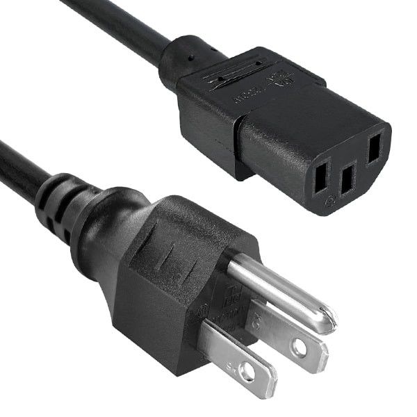 Cabos de alimentação 250V impermeável 3 Pin Computer Ac Power Cable do IEC E.U.