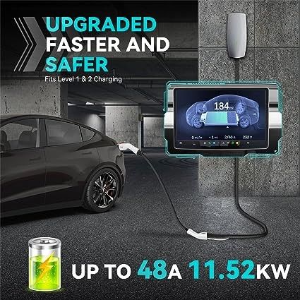 Tipo portátil 2 do carregador do carro 11kw 22kw EV do veículo elétrico do modelo 3