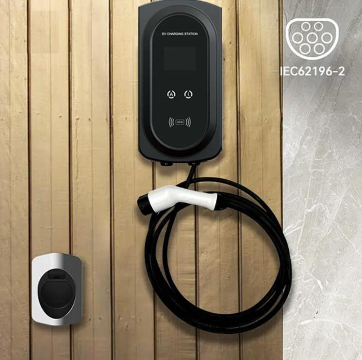 Tipo elétrico nível 2 da caixa de parede do carregador do OEM 7Kw EV do carregador da casa de 2 EV