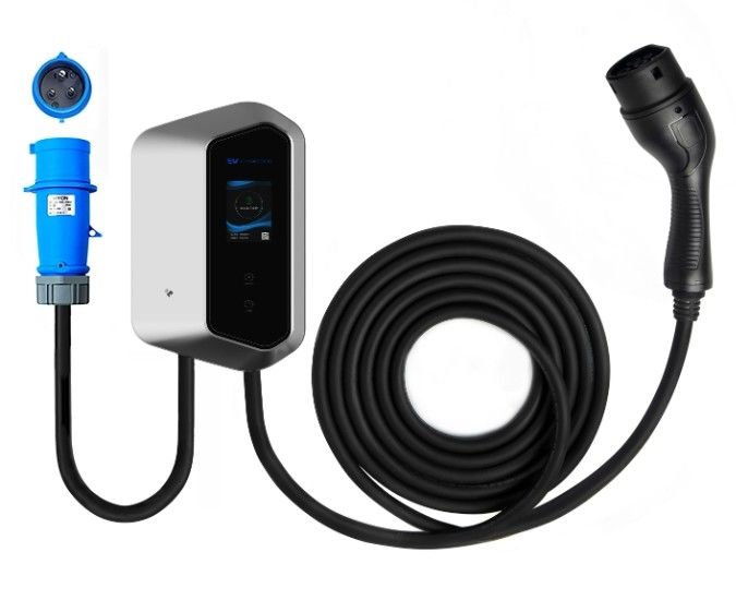 Tipo 2 AC 16A 32A Estação de carregamento rápido de automóveis elétricos 250-480v