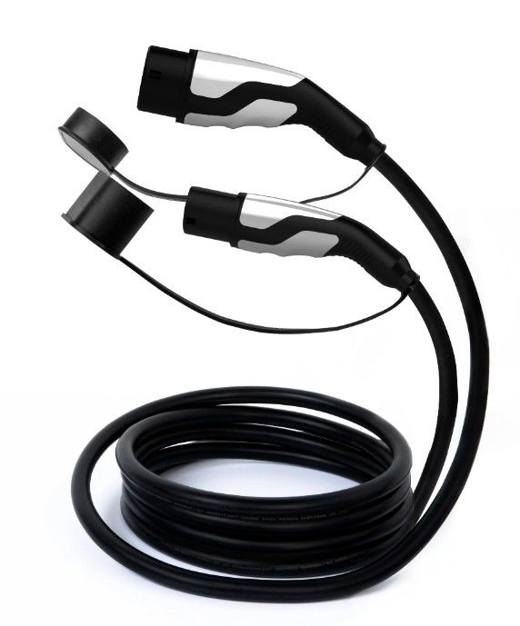 Cable de carregamento de 10 m Ev de 1 fase / 3 fase Tipo 2 a Tipo 2