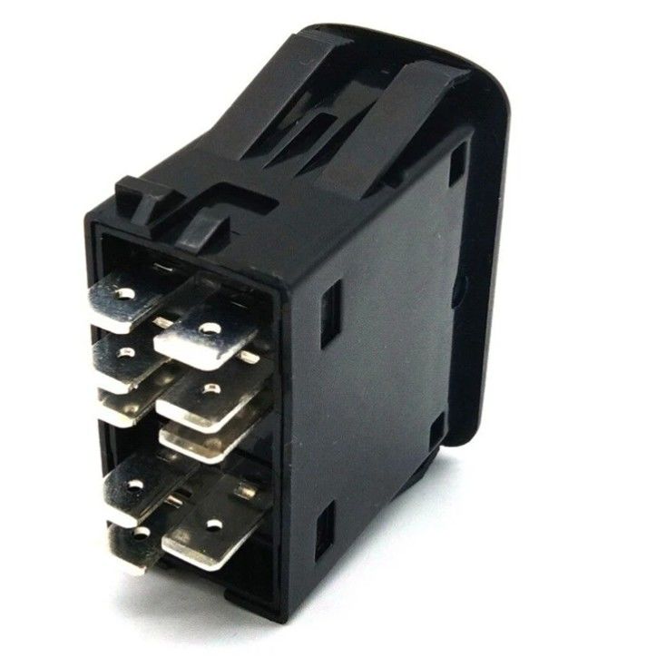 Mini Rocker Switch personalizado 12v Icon In Out 9 Pin On Off Na Série L