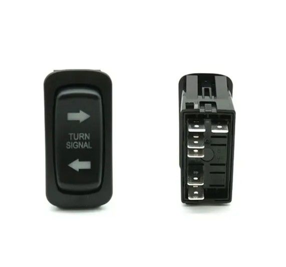Interruptor de Rocker de Carling 12v 20a 24v 10a Cobertura vermelha Luz LED vermelha Painel de comando Aviso de emergência de perigo
