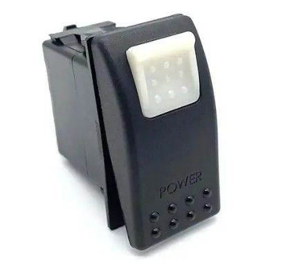 Dc 24v 10a 20a Safety Rocker Switch Car Boat Marine Toggle Impressão Laser 12v