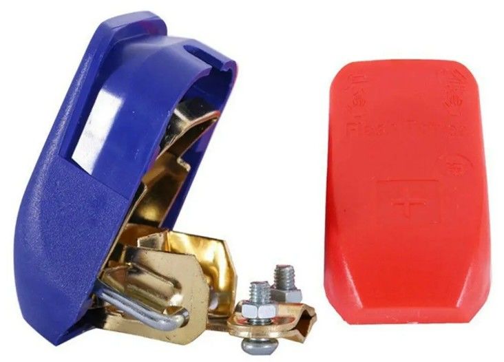 1 Par 12V Car Quick Release Bateria Desconectar Terminals Grampos Conectores Automóvel Inline segurador