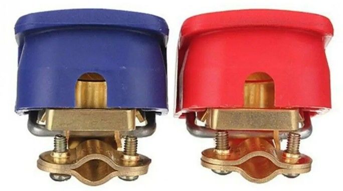 1 Par 12V Car Quick Release Bateria Desconectar Terminals Grampos Conectores Automóvel Inline segurador