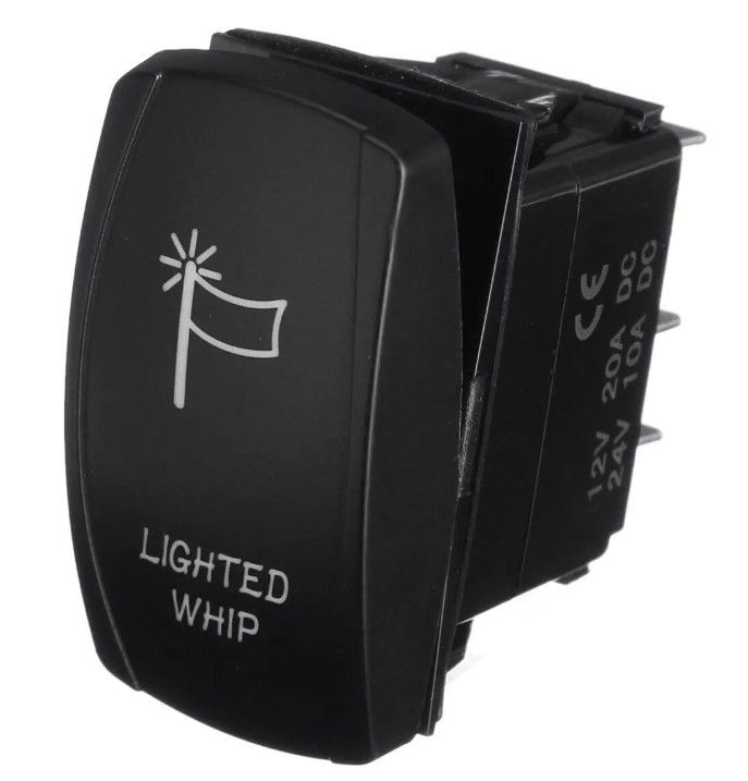 12V 24V Oem Simbolo personalizado Marine Led Waterproof 24 Volt Marine 4 Pin 5Pin Onoffon Rocker Switch