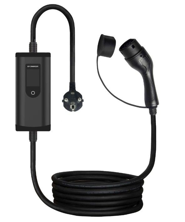 Carro Elétrico 32A 7Kw TIPO 2 Estação de Carregamento Ev Carregador Ev Portátil Com tela ajustável