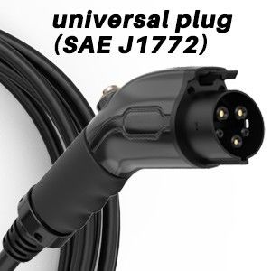 Tipo 1 SAE J1772 16A 32A 40A Carregador EV portátil com certificações UL&CE&FCC&ROHS