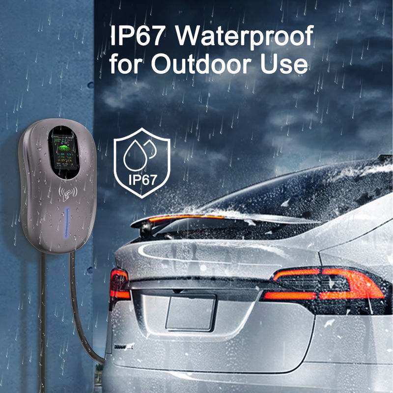 J1772 Carregadores de carro elétrico de parede de 11 kW Wallbox Carregador de carro elétrico tipo 1