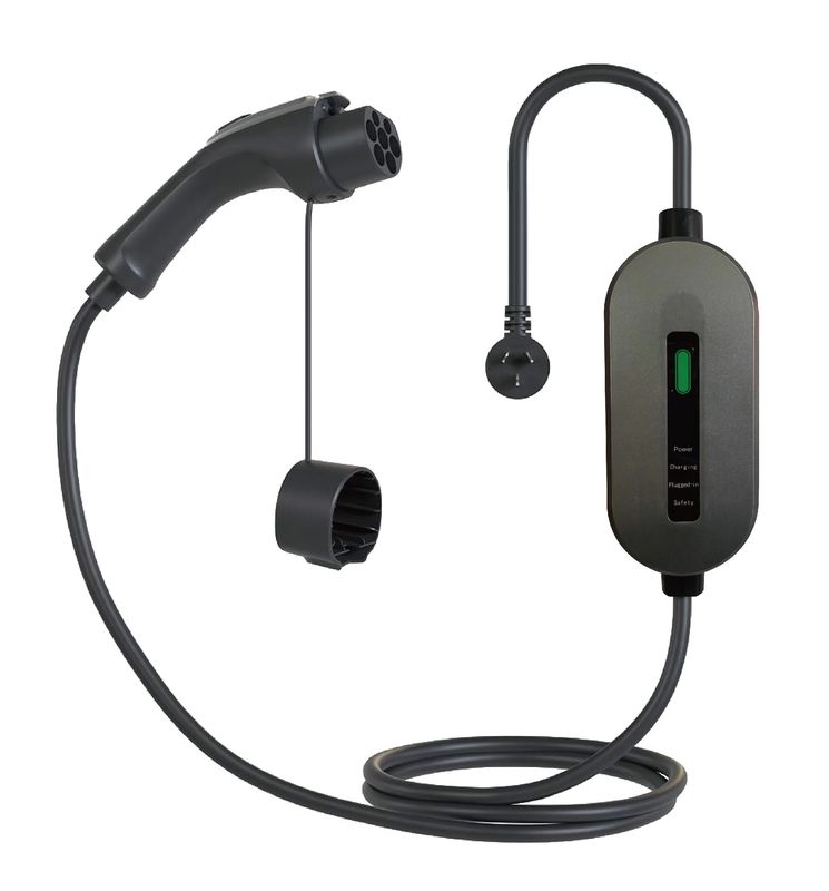 16A 32A Carregadores de veículos elétricos portáteis Tipo 2 Caixa de carregador de veículos elétricos IP55