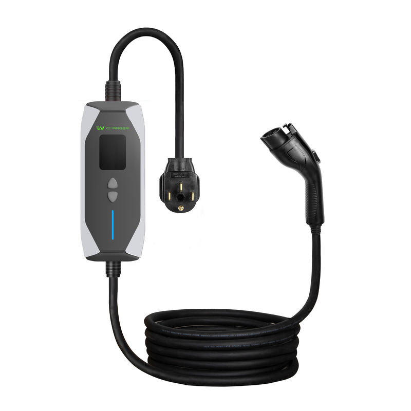 Carregador portátil da emergência 7KW EV tipo carregador de 0,96 polegadas de 2 New Energy EV