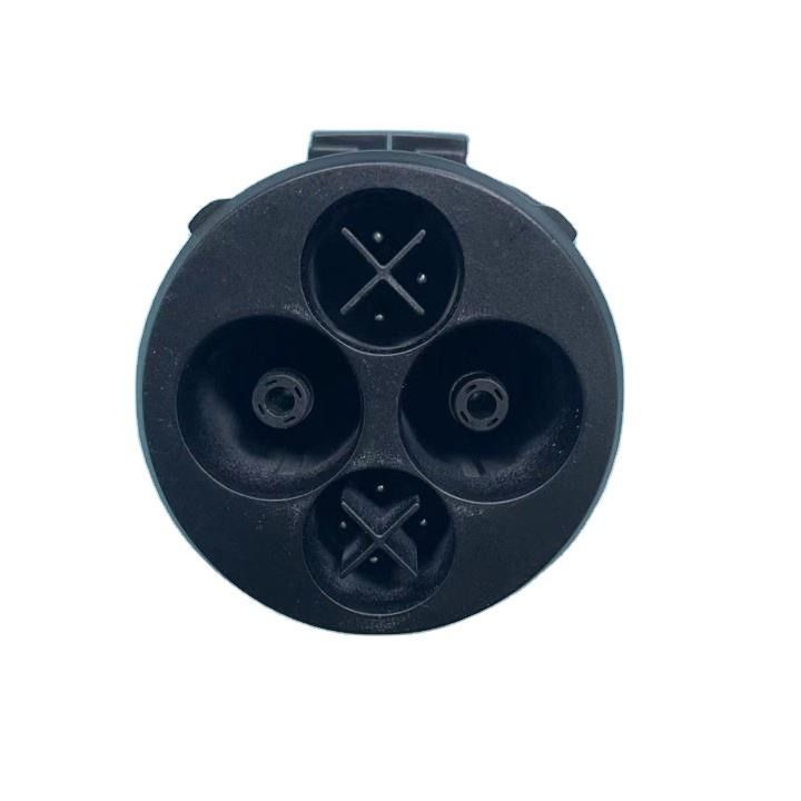 125A DC MAX 500V CCS2 para CHAdeMO Adaptador DC rápido 50kw / 62.5kw / 100kw