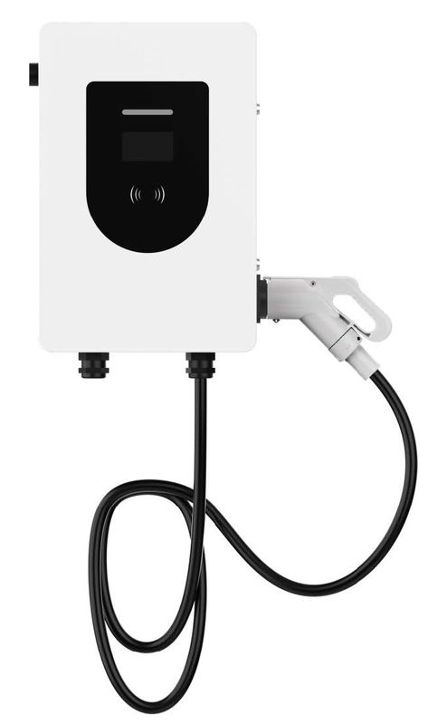 Box de parede de carregamento de carros elétricos OEM QR Code 40KW CCS CHAdeMO EV Wallbox