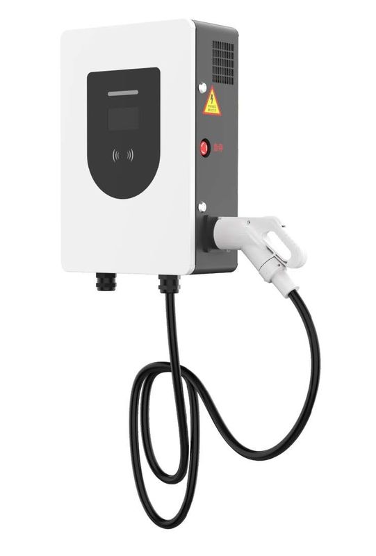 Box de parede de carregamento de carros elétricos OEM QR Code 40KW CCS CHAdeMO EV Wallbox