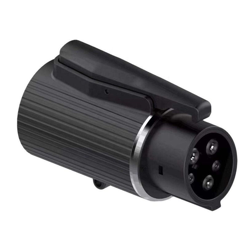 240v Tipo 1 Para Adaptador de Tesla 60a J1772 Adaptador de Carregador AC EV Portátil Para Carro Tesla