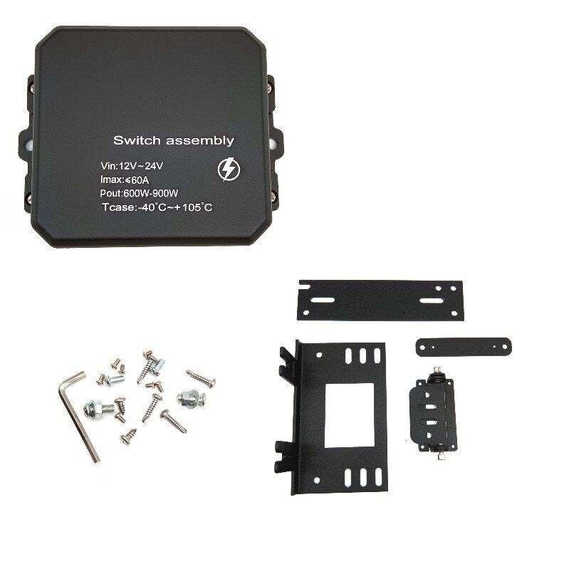 Painel de comutação de automóveis 4 Gang para tela RGB de barra de luz LED universal dimmable