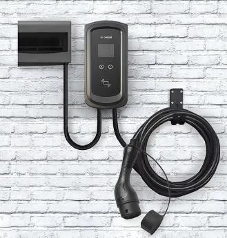 GBT Ac Wall Ev Charger 32a Wallbox Ev Charger Mount de parede Nível 2 Ev Carregador para casa