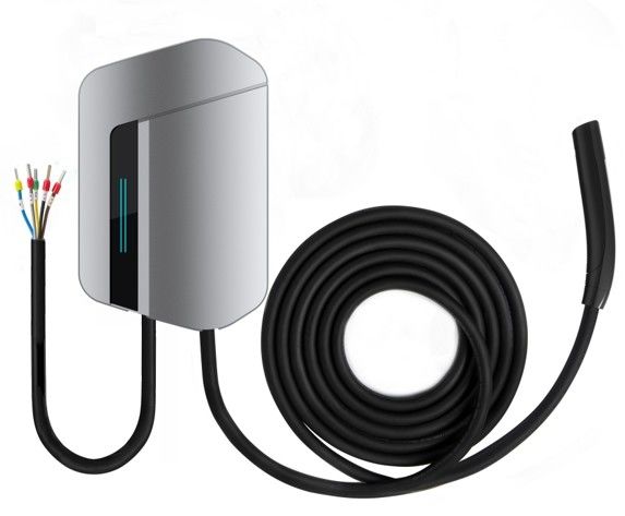 Oem Odm Tesla NACS Ocpp Ac Wall Box Casa Estação de Carregamento de Veículos Elétricos Display