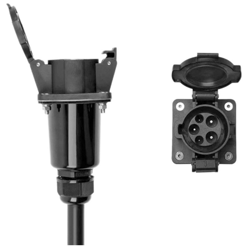 SAE J1772 Conector de carregamento EV Socket Type1 Smart Ev Charging Socket