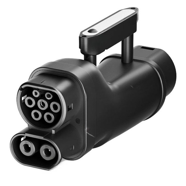 Partes do veículo Acessórios Estação de carregamento Adaptador EV GBT Para CCS2 Adaptador de carregador CC