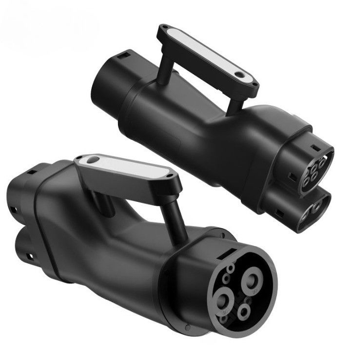 Partes do veículo Acessórios Estação de carregamento Adaptador EV GBT Para CCS2 Adaptador de carregador CC