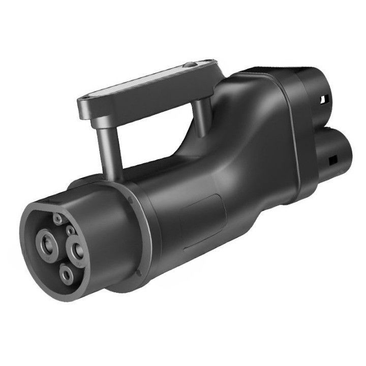 Partes do veículo Acessórios Estação de carregamento Adaptador EV GBT Para CCS2 Adaptador de carregador CC