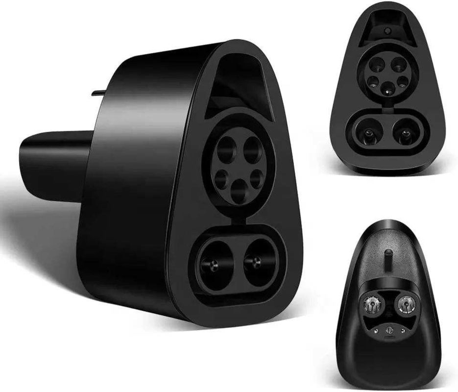 Conector de CC CCS1 para carregamento rápido de Tesla EV 250KW Para adaptador de carregamento da Tesla