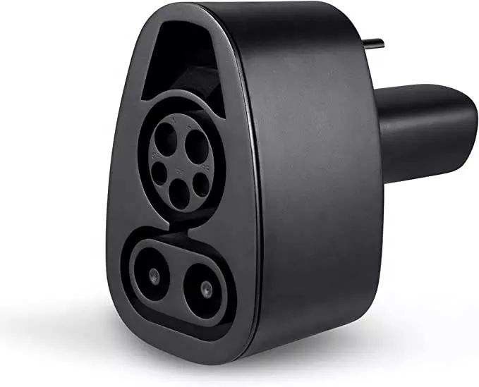 Conector de CC CCS1 para carregamento rápido de Tesla EV 250KW Para adaptador de carregamento da Tesla
