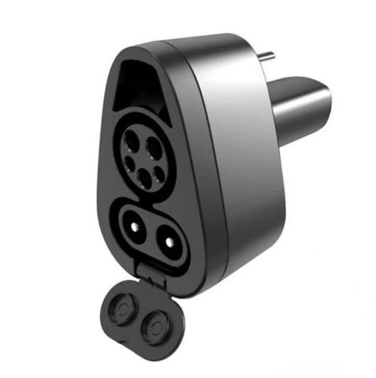 DC Fast Charging J1772 CCS1 para Adaptador de Carregamento de Tesla EV para Tesla Model S / X / 3 / Y