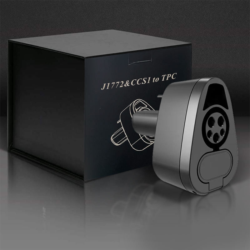 DC Fast Charging J1772 CCS1 para Adaptador de Carregamento de Tesla EV para Tesla Model S / X / 3 / Y