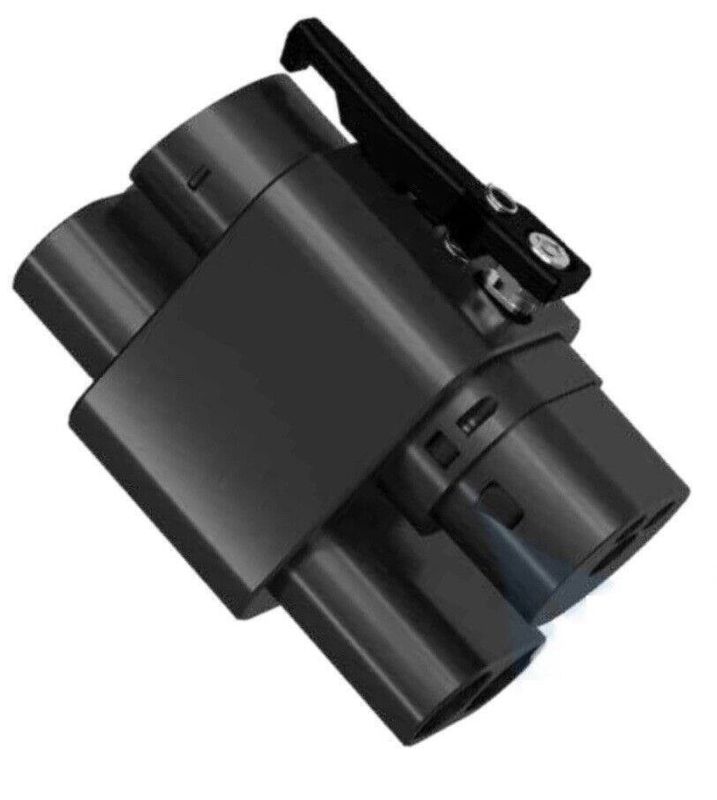 Adaptador de carregamento direto de fábrica de 200 kW de CC CCS2 para CCS1 conector EV carregamento rápido CCS2 para CCS1 Adaptador