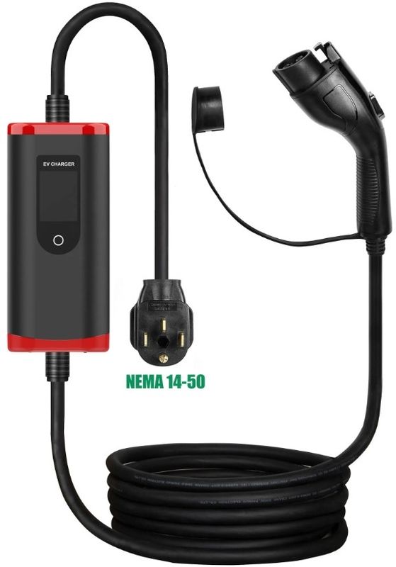 Fábrica 8a-32a Regular SAE J1772 TÍPICO 1 Carregador rápido de automóveis elétricos Carregador EV portátil