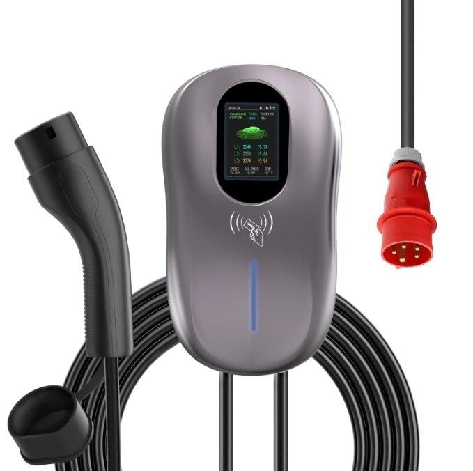 Estação de carregamento de energia elétrica por atacado Carregador de automóveis 11kw OEM Ev exterior IEC 62196 TYPE2 wallbox exterior